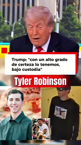 TYLER ROBINSON de 22 años, hijo de un alguacil jubilado es arrestado cómo el principal sospechoso del asesinato de Charlie Kirk. ##charliekirk##kirk##trump##uvu##tylerrobinson