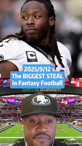 Alvin Kamara going in the 4th round for Fantasy Football is WILD!#NFL#nflnews#sport