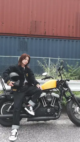 フラへの撮影📸👕🏍️ #theflathead #アメカジ 