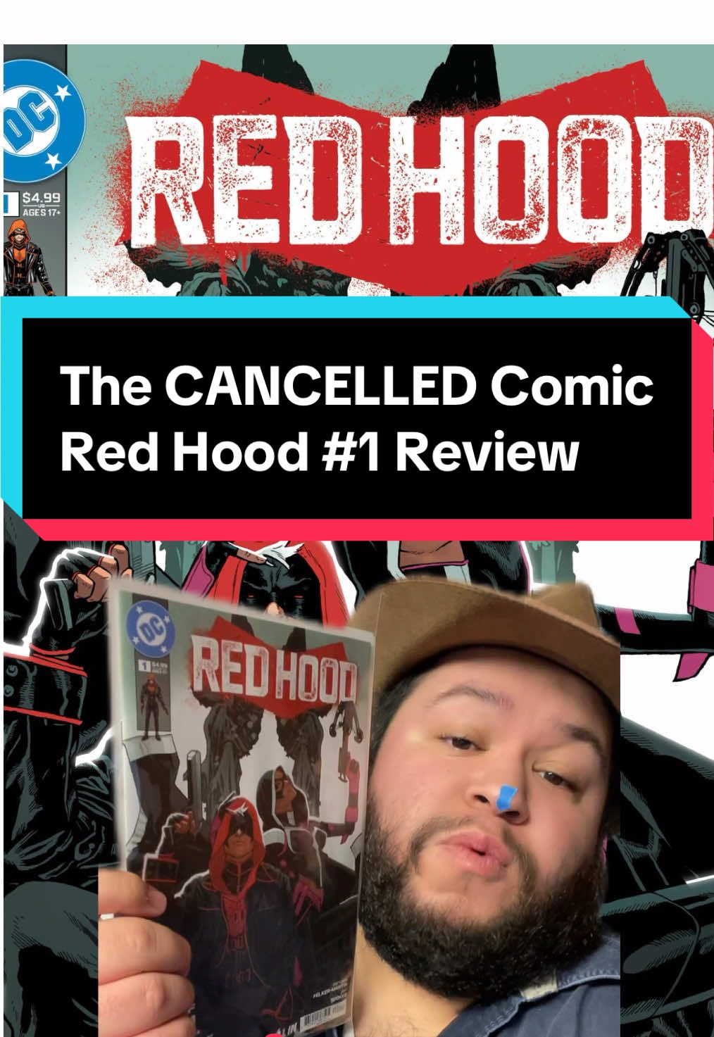 Reviewing the CANCELLED Red Hood number 1 #redhood #dc #dccomics #comicbooks #cancelled 