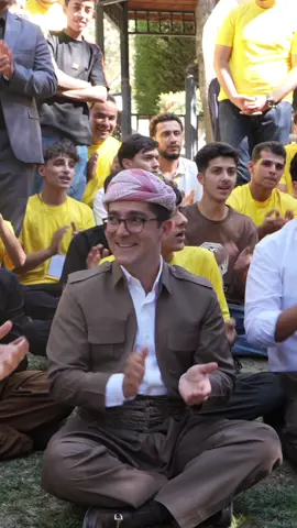 ئەمڕۆ لە زاویتە گەنج و لاوانی دهۆک بەم شێوەیە پێشوازیان لە بەڕێز مەلامستەفا بارزانی کرد