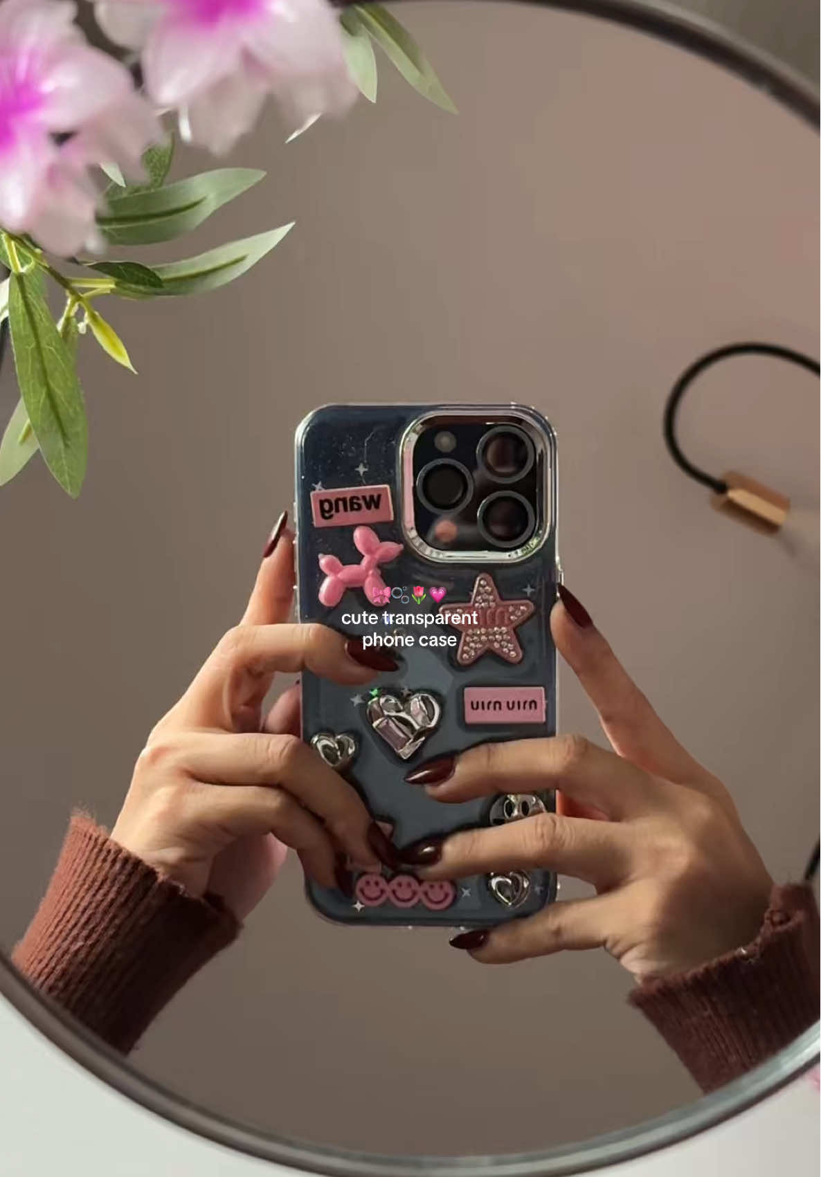 Replying to @Kurstine | Mom life ᥫ᭡. my cute ₱100+ transparent case 💕 #phonecase #iphonecase #transparentcase #phoneaccessories #case