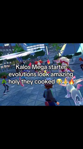MEGA DELPHOX, CHESNAUGHT, AND GRENINJA REVEALED #fyp #megadelphox #megagreninja #megachesnaught 