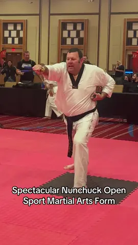 Spectacular Nunchuck Open Sport Martial Arts Form Performance #martialarts #amerikick #taekwondo #ouss