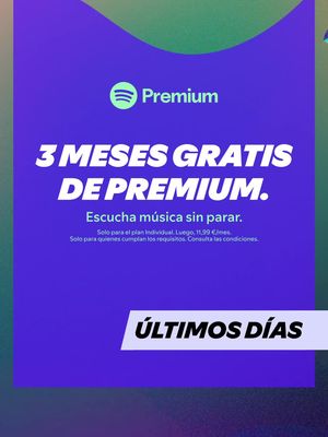No pierdas la oportunidad de escuchar música sin anuncios. Tus oídos te lo agradecerán.