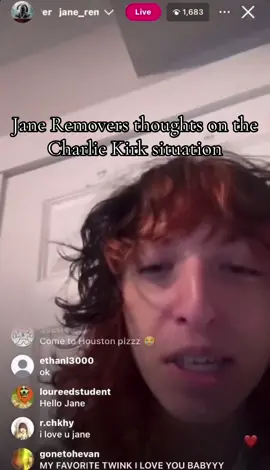 whats your guys opinion on this situation? #janeremover #undergroundmusic #hyperpop #charliekirk #fyp 