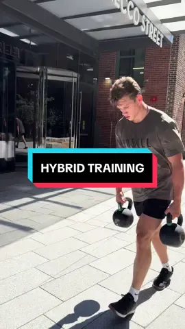 Hybrid training is not for the weak. 🔥 #hybridathlete #motivation #Fitness  