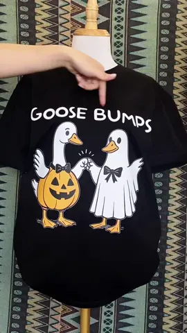 Goose Bumps Shirt, Funny Goose Halloween T-shirt