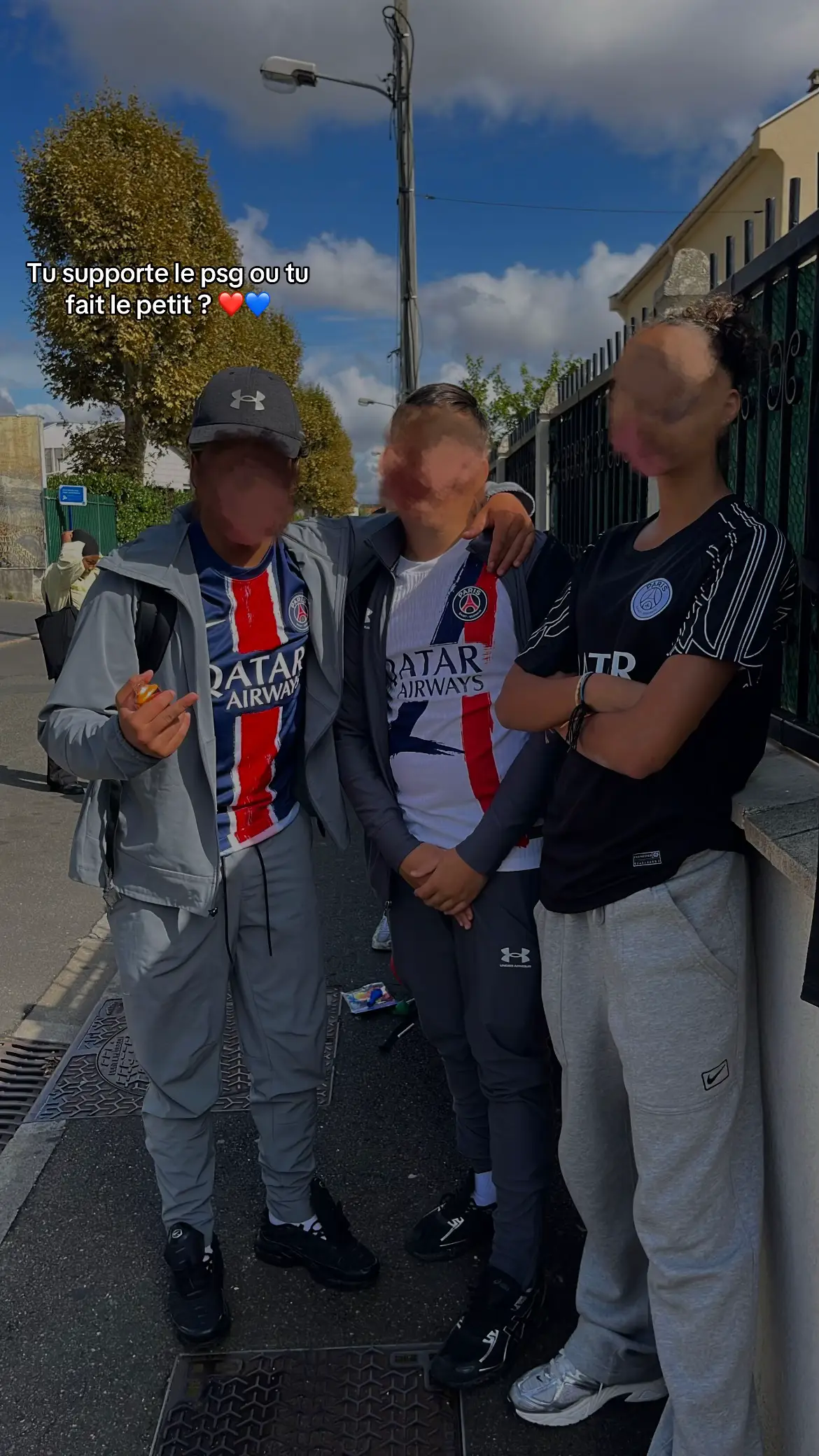❤️💙je supp #psg #trend #foot #football #pourtoi 