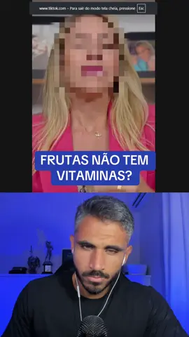 Frutas não tem nutrientes? #nutricionista #alimentacaosaudavel #calorias #nutricao 