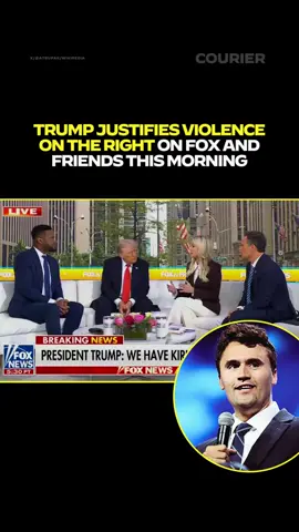 Trump justifies right wing violence.