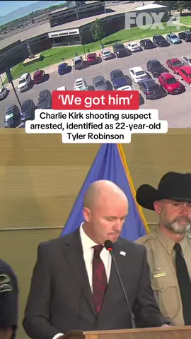 The Charlie Kirk shooting suspect has been identified as 22-year-old Tyler Robinson from Utah.