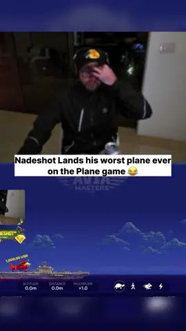 Nadeshot lands his worst plane ever #shorts 