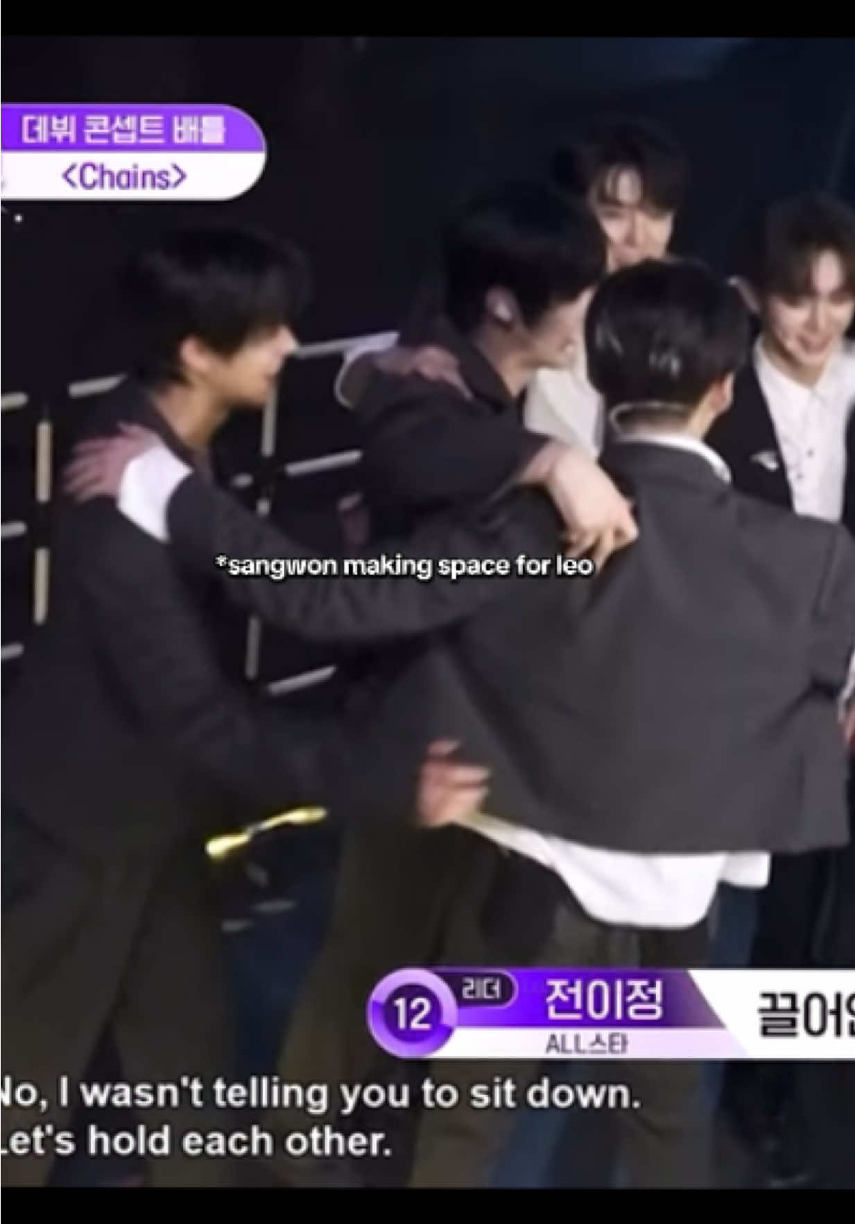 sangwon always making sure leo is not left out🥹 #leesangwon #leeleo #leowon #이상원 #이리오 