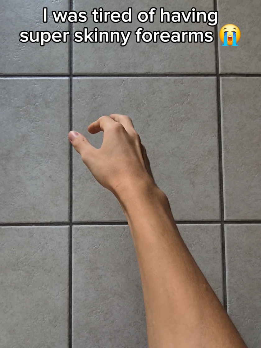How To Get Veiny Forearms 💢💪 #forearms #veins #handgripper 