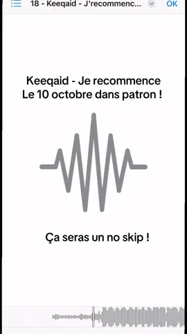 Je recommence, je le refait, je récidive 