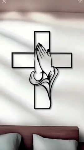 Cross & Hand Design Wall Decor 🙏🥰❤️
