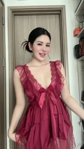 Váy ngủ ren gì chưa mấy bà ? #xuhuongtiktok #thoitrang #váyngu 