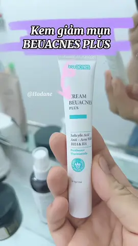 Kem giảm mụn nhanh 24h BEUACNES PLUS mụn trứng cá, chiết xuất rau má, hỗ trợ mờ thâm mụn 15g##chenhni25##hadane##beuacnes