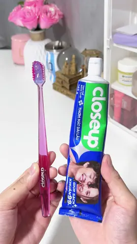 Kem đánh răng qu.ốc dân của nhìu nhà nè 😍 #hoptaccungunilever #closeupvn #4tangthommat #kemdanhrang #viral 