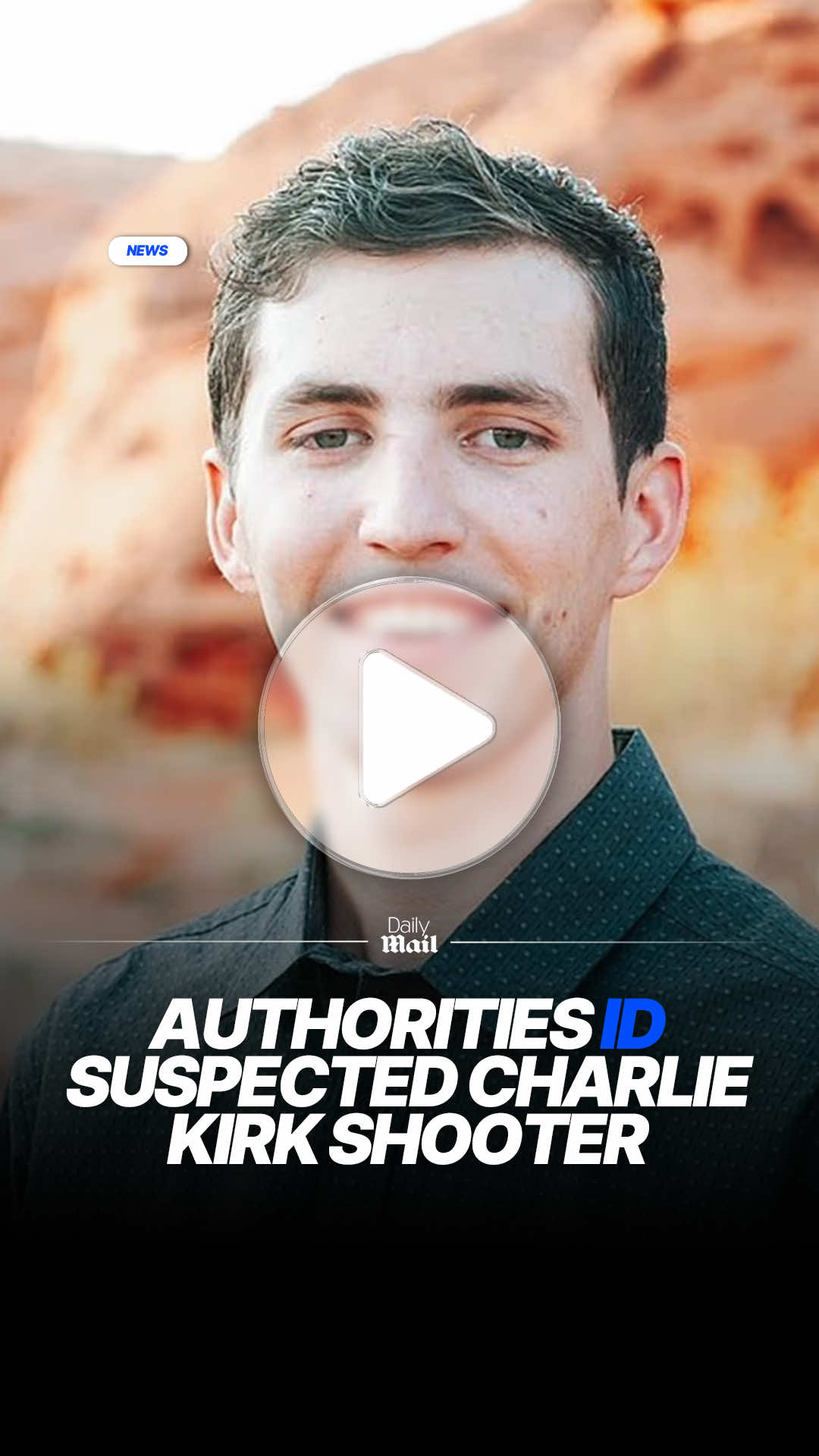 Authorities confirmed the suspected Charlie Kirk shooter, Tyler Robinson, 22, is in custody. #news #breakingnews #charliekirk #politics #utah 