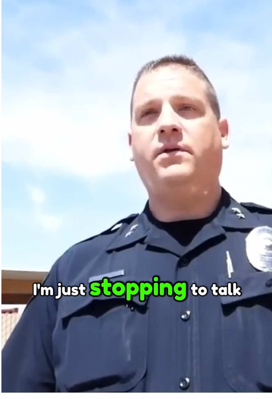 OFFICER TRIES TO ID ME #cops #firstamendmentauditor #police #copsoftiktok 