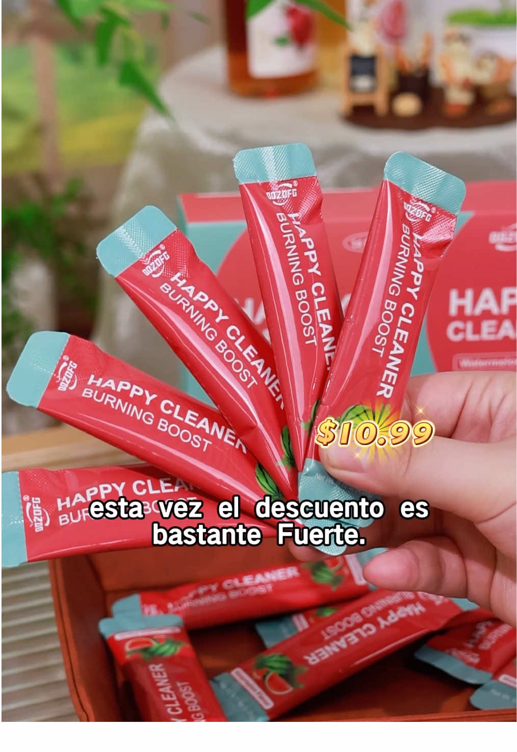 ¡con fórmula científica cuida tu salud digestiva y metabólica. #B12 #ACV #guthealth #detox #tiktokshop #tiktokmademebuyit #HappyCleaner 