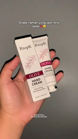 No more dry and cracked hands talaga dito!! #handcream #rtopr #rtoprhandcream #olivehandcream #fyp 