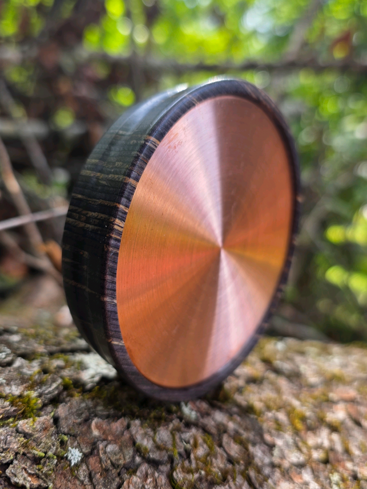 Copper Laminate Pot, Copper over Crystal 🔥 