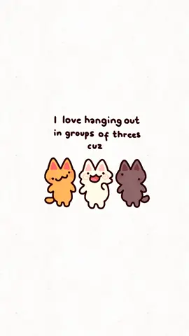 heh (*´∀`)♪ #fyp #foryou #cat #relatable #trio 
