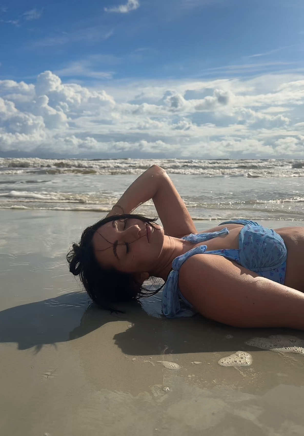 This is my happy place 🌊🦀 #ocean #beach #orlando #florida #FL 
