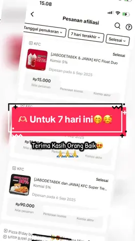 Terima kasih orang Baik😍🥳 #affiliatemarketing #affiliate #affiliatetiktok #foryoupage 