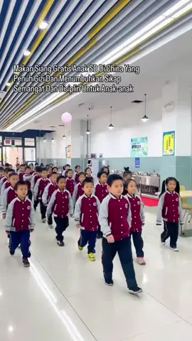 Makan Siang Gratis Anak SD Di China Yang Penuh Gizi Dan Menumbuhkan Sikap Semangat Dan Disiplin Untuk Anak-anak