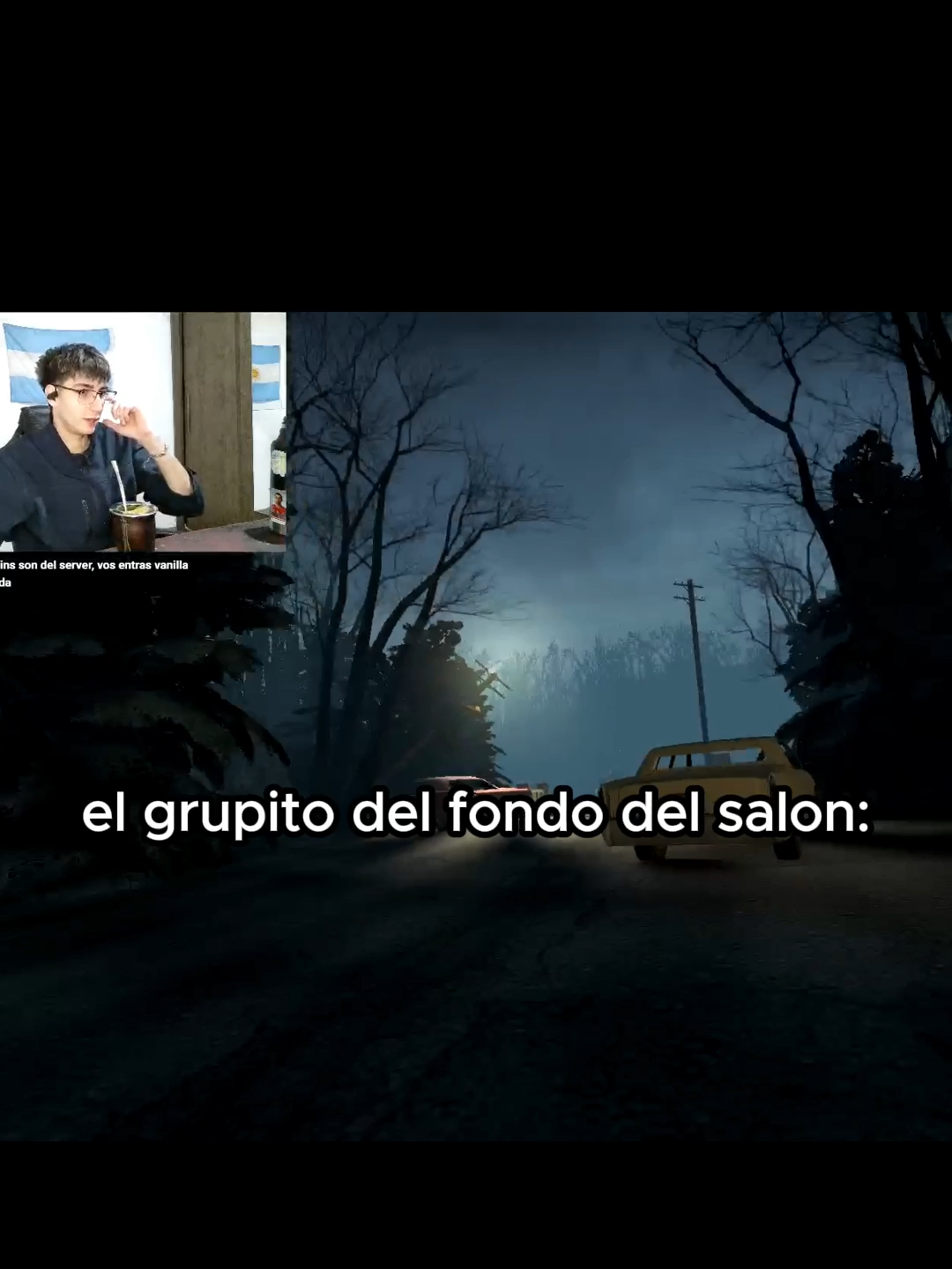 el grupito del fondo: