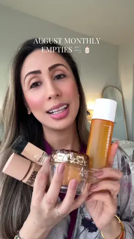 ✨ Skipped a few months but the empties bag is back in business 🛍️ THE MONTHLY EMPTY SERIES IS BACK 💕 #monthlyempties #beautyempties #makeupfavorites #skincarefavorites #BeautyTok