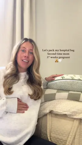 Packing my hospital bag  as a second-time mom (2 under 2) at 37 weeks! I’ve learned that comfort is everything. it might look a little extra to some, but these were total game-changers during my first experience! Everything is linked in my bio💌 #hospitalbag #hospitalbagchecklist #hospitalbagessentials #amazonfinds #pregnancytiktok      