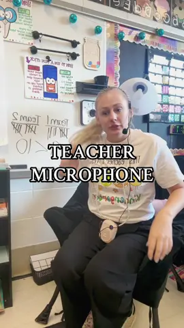 Easily one of the coolest teacher resources 🎤 #teacher #teachertok #teachersoftiktok #teacherlife #microphone 