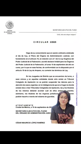 #inhabil #circular #pjf #abogado #15deseptiembre 