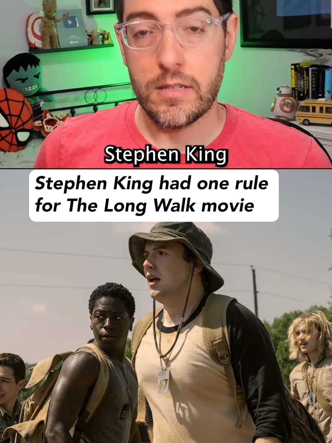 Stephen King had one condition for The Long Walk movie (Sources: EW, RottenTomatoes, Metacritic, BBC) #stephenking #thelongwalk #movies #filmtok #movietok #tiktokbuzzcontest