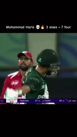 Today Mohammad Haris unbelievable Bating 66 runs || Today Pakistan vs Oman Asia Cup Match 2025 highlights || #illu #fyp #viral #Asiacup2025 #malik_cricket_zone 