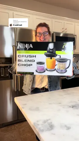 Replying to @Shinkolomo_Ashabi12  BACK In STOCK - The ninja master prep is a game changer.  #ninjakitchen #ninjamasterprep #ninjachopper #tiktokshopcreatorpicks  #spotlightfinds  #Creatorlcons  #SuperBrandClub  #ViralOnTikTokShop  #ElevatedHome  #TikTokShopCyberMonday #TikTokShopBlackFriday 