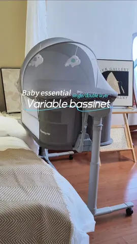 Baby essential single/double electric bassinet #babyproducts #bassinet #babybassinet #baby #babycrib @tiktok creators @TikTok 