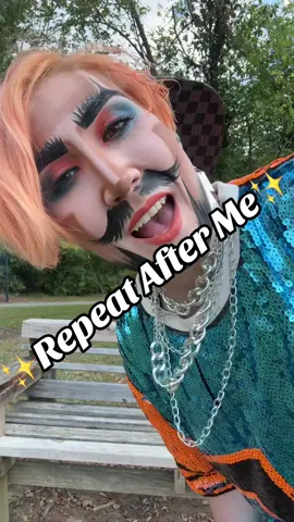 You do not have to dress super masc as a ✨drag king✨ unless if that’s what you want and makes you happy- forget what the naysayers have to say about your makeup and costumes, wear things that fills your heart full of joy!!! 🤩🤩🤩 #drag #dragking #dragperformer #nonbinary #lgbtqiaplus 