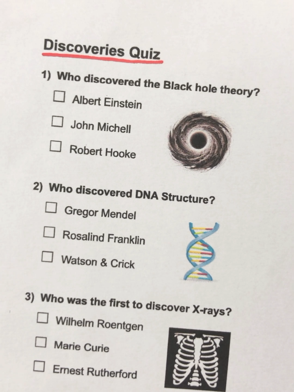 Discoveries Quiz-Can you get 7/7? #quiz #trivia #discover #grow #quiztime 
