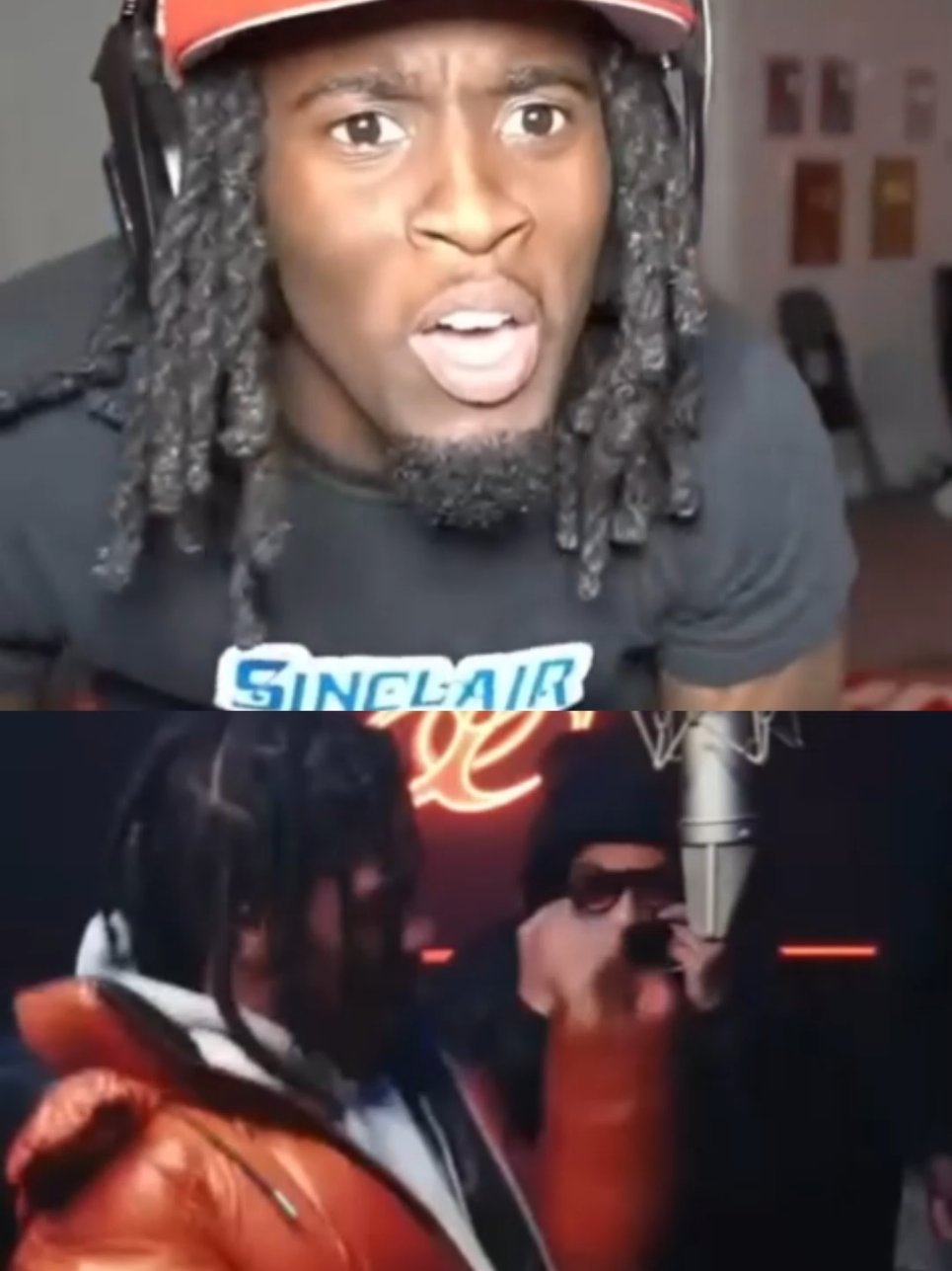 Kai Cenat Reacts To Kay Glizz Doomsday Freestyle #kaicenat #kayglizz #fyp 