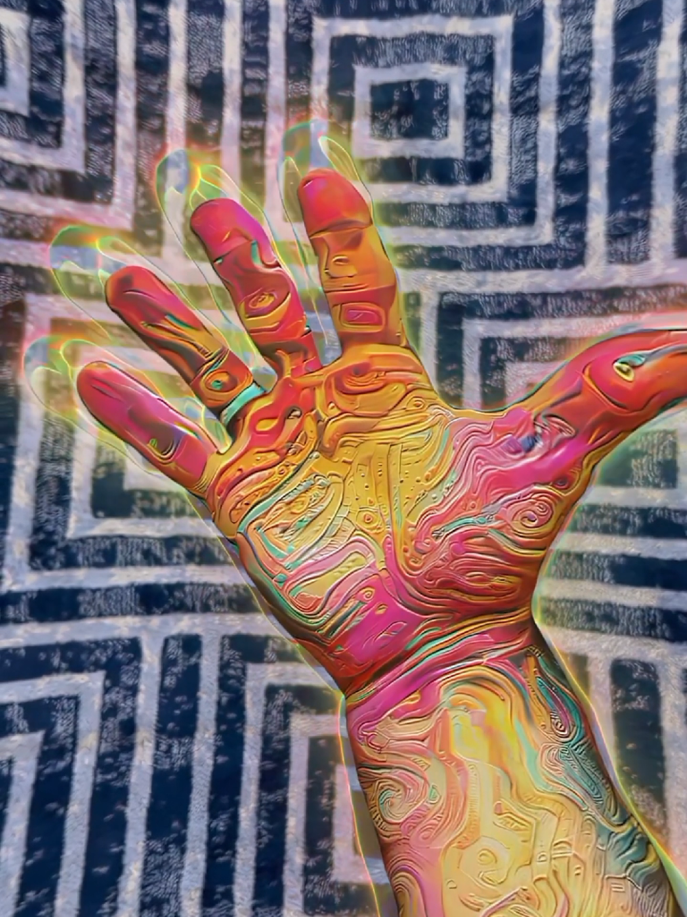 тгк - Ťrịp Ŕøọm | ссылка в профиле                                                                                                                                                 #visualeffects #illusion #fractals #dreams 