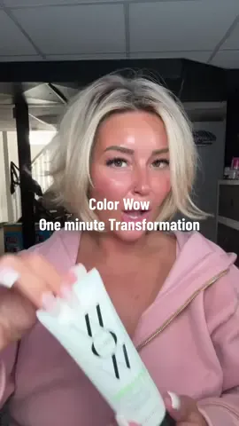 No time to rewash?? This @Color Wow Hair One-Minute Transformation cream smooths bumps, bends and frizz on the spot 🙌🏼 #colorwow #hairtok #blowout #tiktokshopcreatorpicks #superbrandclub 