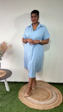 ☘️Shirt Dress-rs650 Freesize Fits Small-2/3XL WhatsApp on 59191909 for order✨ #fyppppppppppppppppppppppp #400kviews✔1million #sophistiquémru #mauritius🇲🇺 #onlineshopping 