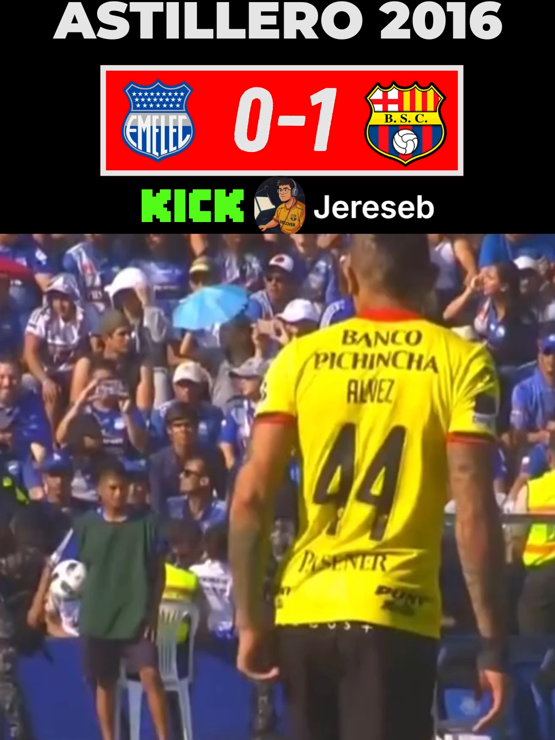 BARCELONA GANA 1 A 0 EL CLASICO DEL ASTILLERO 2016 !! #bsc #barcelona #barcelonasc #barcelonacampeon #ligaproec #ligaproecuador #barcelona2016 #videoretro #copalibertadores #Libertadores