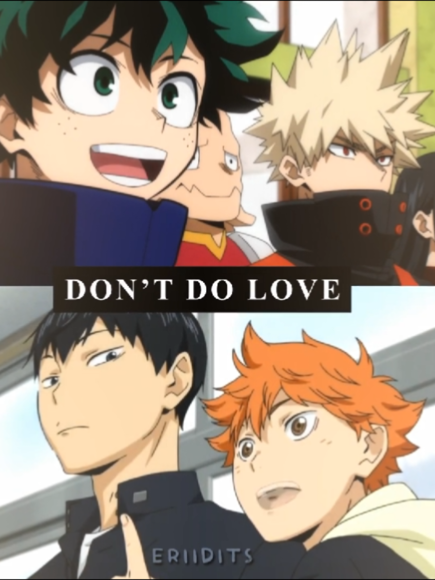 #KAGEYAMA & #BAKUGO | they're the same and you cannot tell me otherwise #kagehina #bakudeku  #haikyuu 